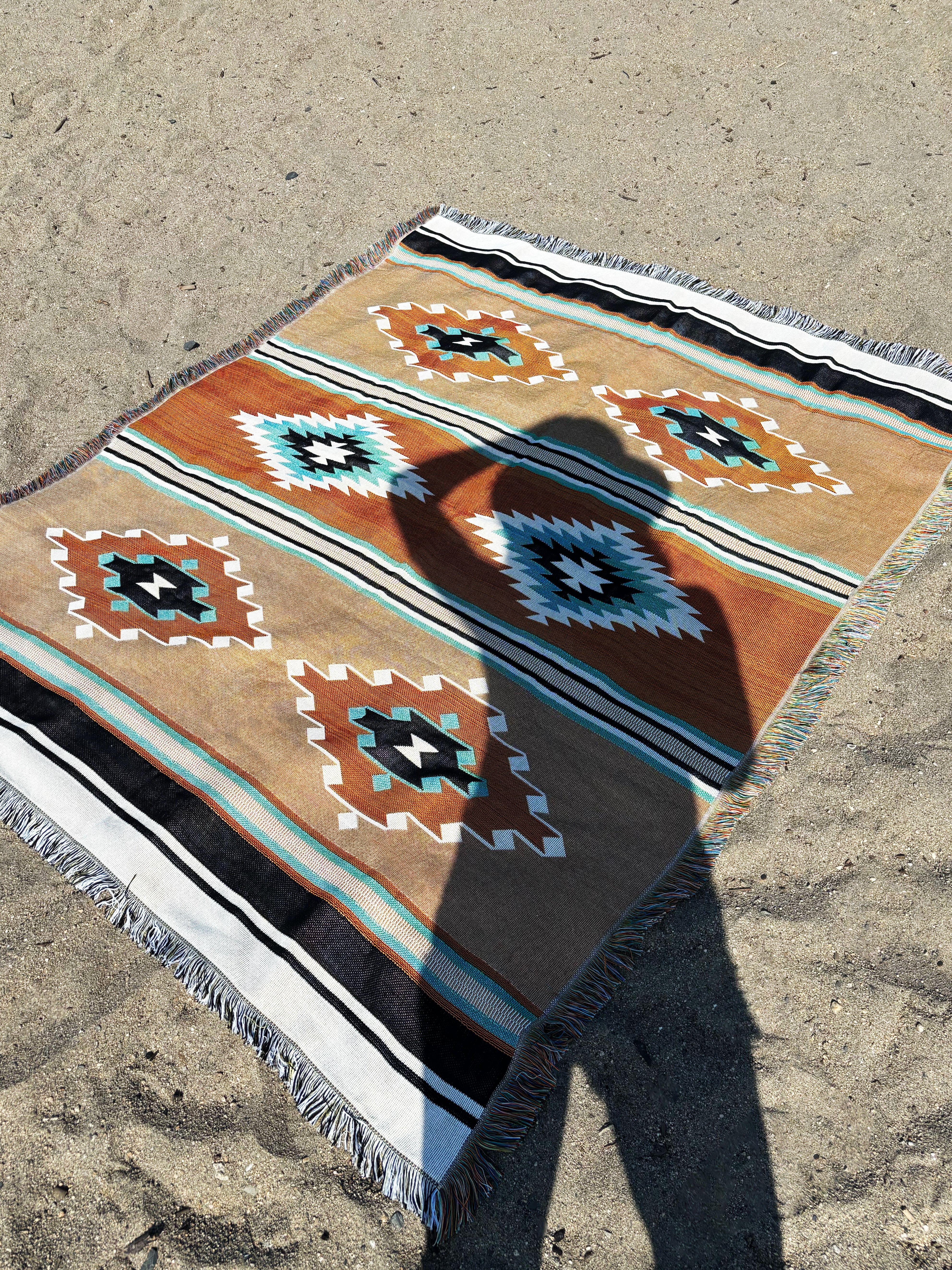 Canyon Woven Gathering Blanket - Inkkas