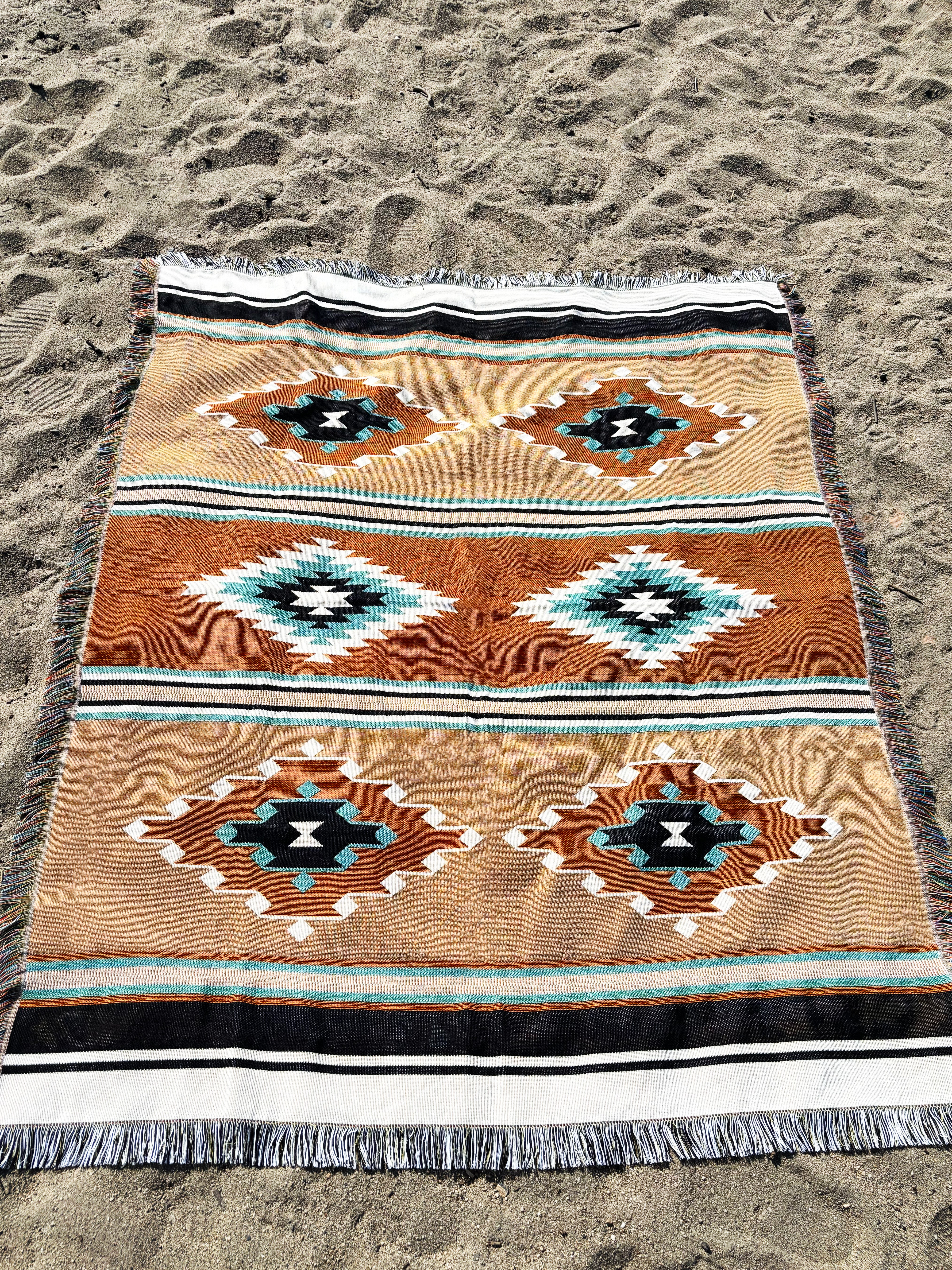 Canyon Woven Gathering Blanket - Inkkas