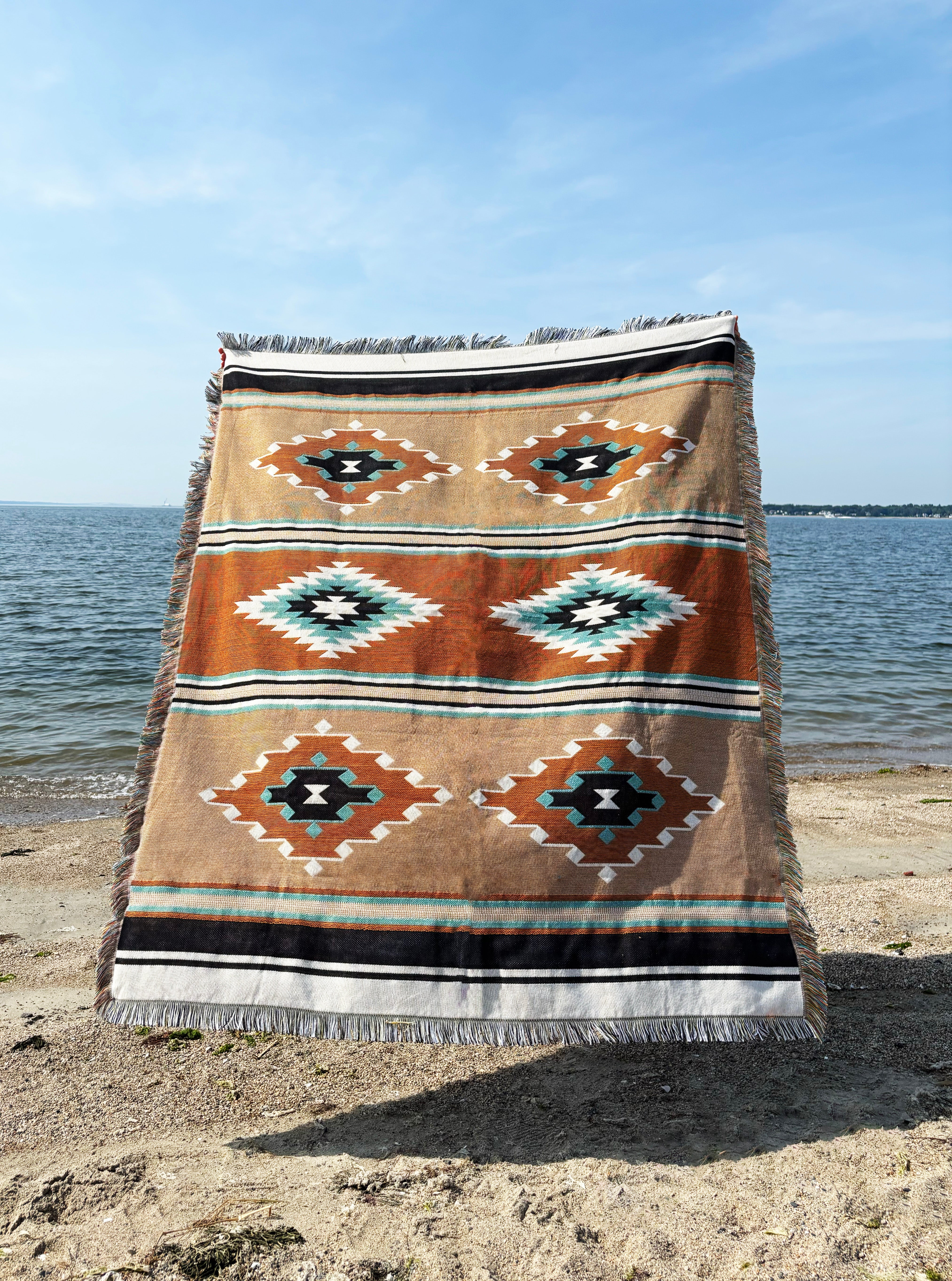 Canyon Woven Gathering Blanket - Inkkas