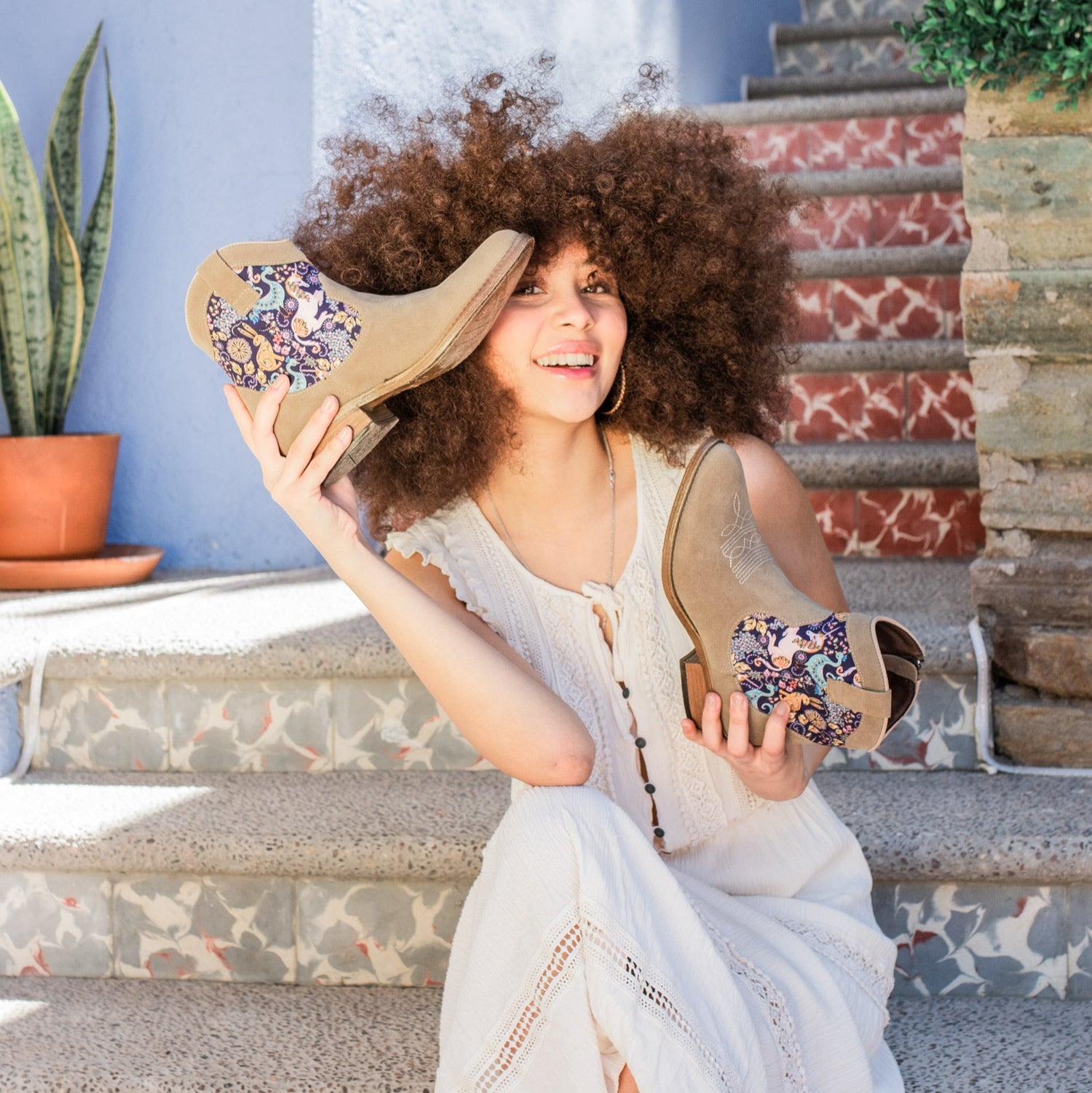 Saola - Vegan Western Boot - Inkkas