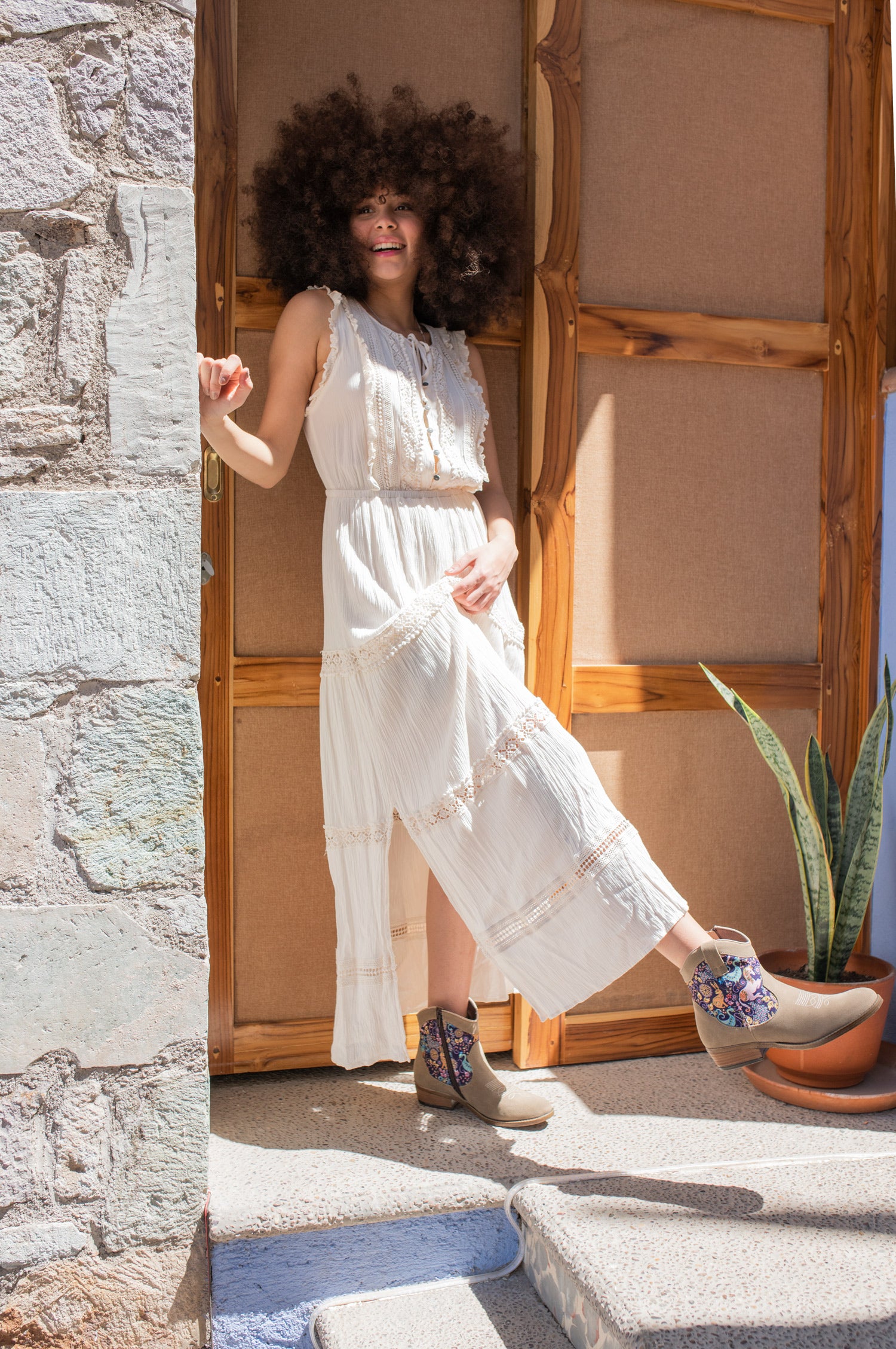 Saola - Vegan Western Boot - Inkkas