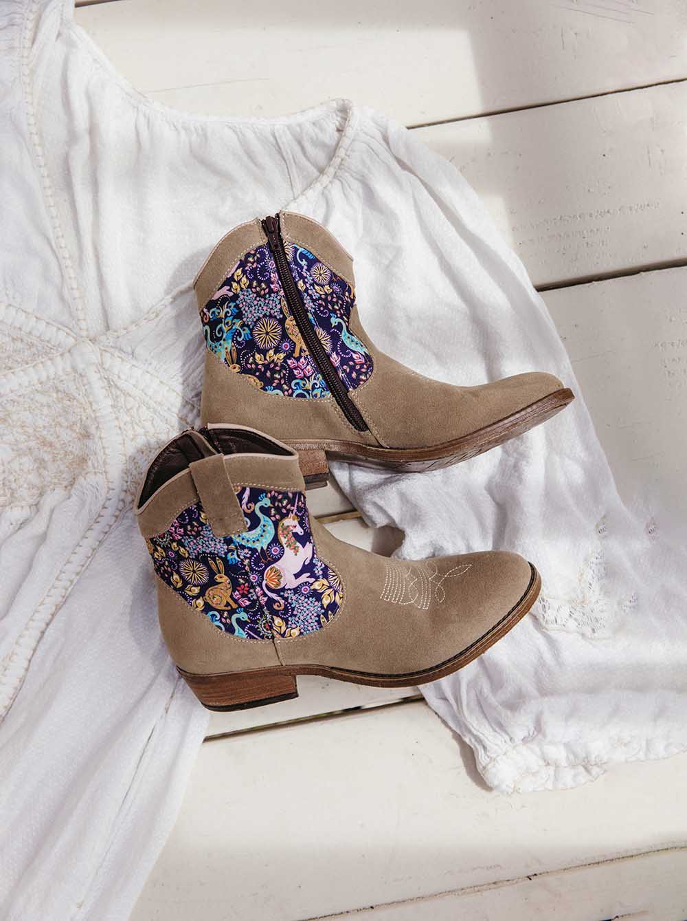 Saola - Vegan Western Boot - Inkkas