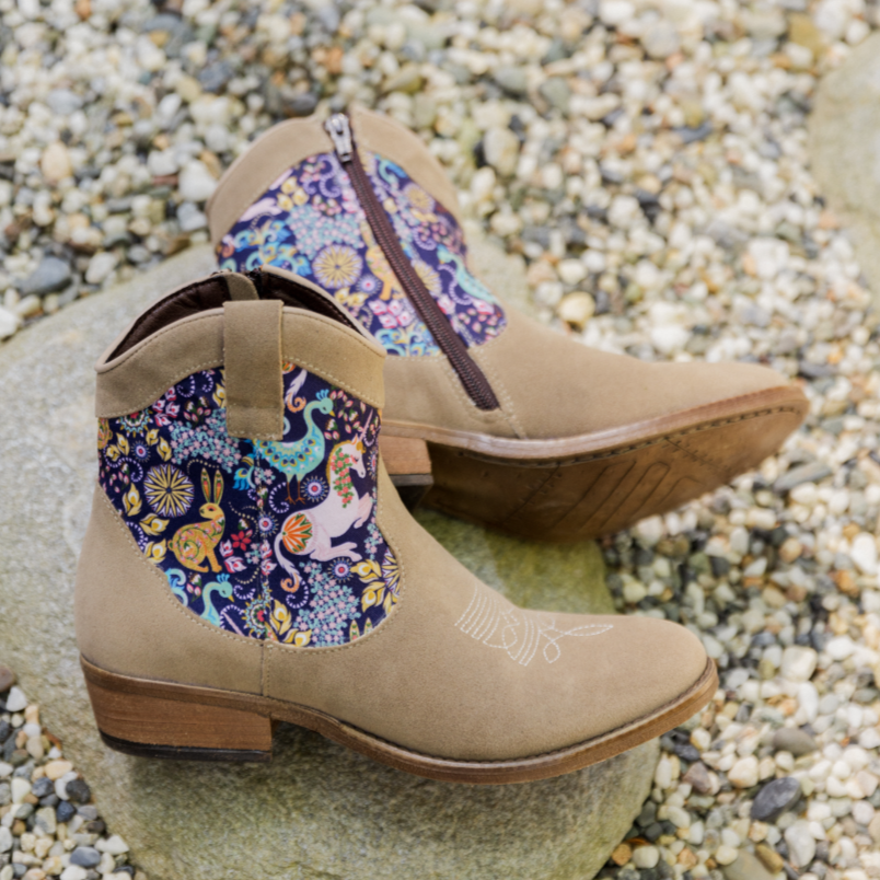 Saola - Vegan Western Boot - Inkkas