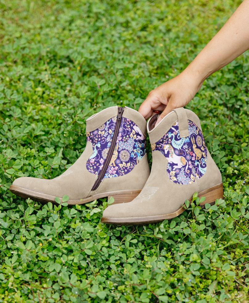 Saola - Vegan Western Boot - Inkkas