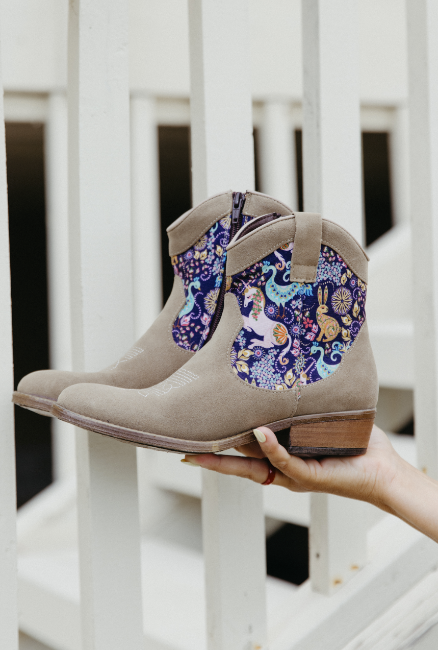 Saola - Vegan Western Boot - Inkkas