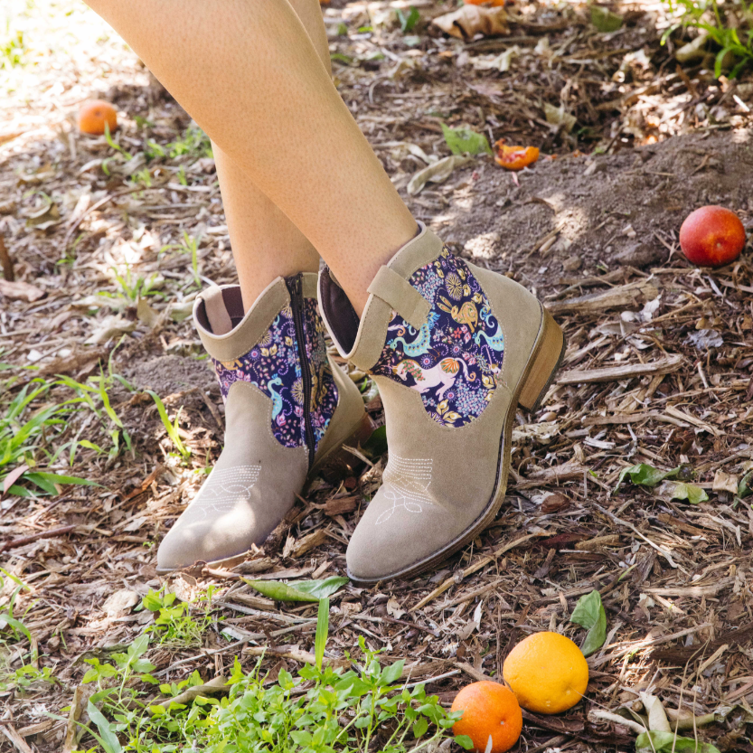 Saola - Vegan Western Boot - Inkkas
