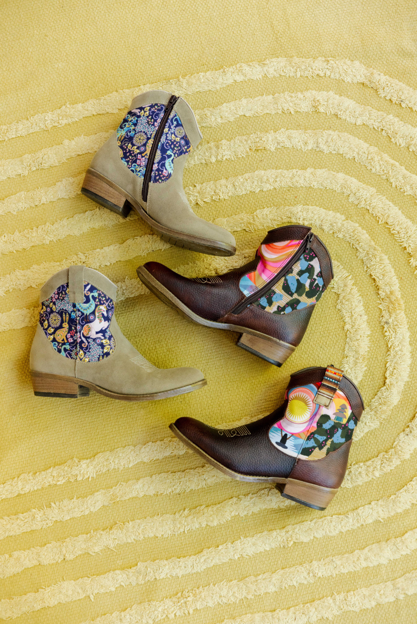 Saola - Vegan Western Boot - Inkkas