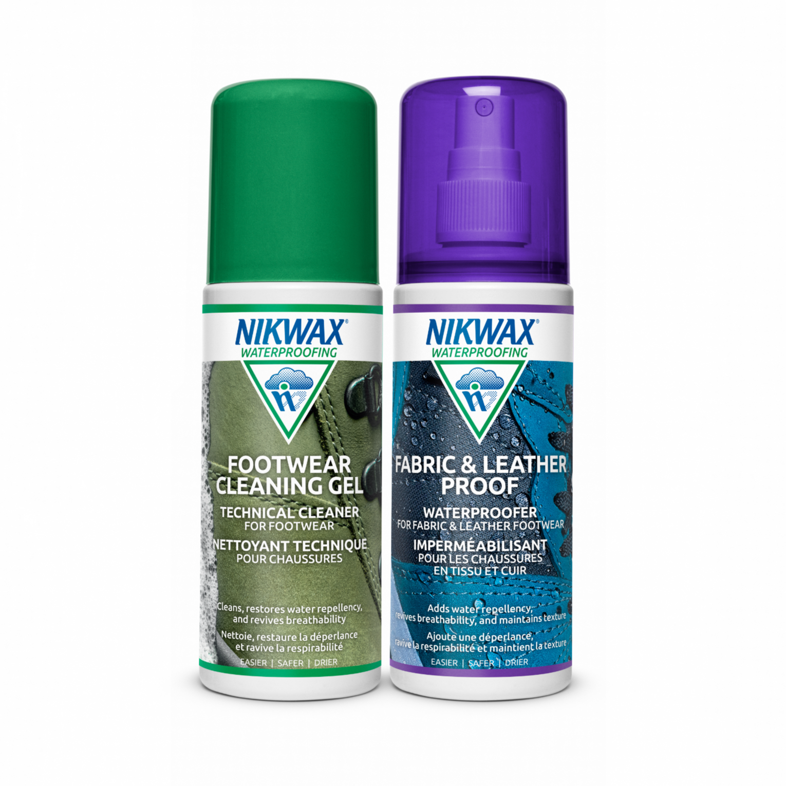 Nikwax Fabric & Leather Proof + Cleaner DUO-Pack - Inkkas