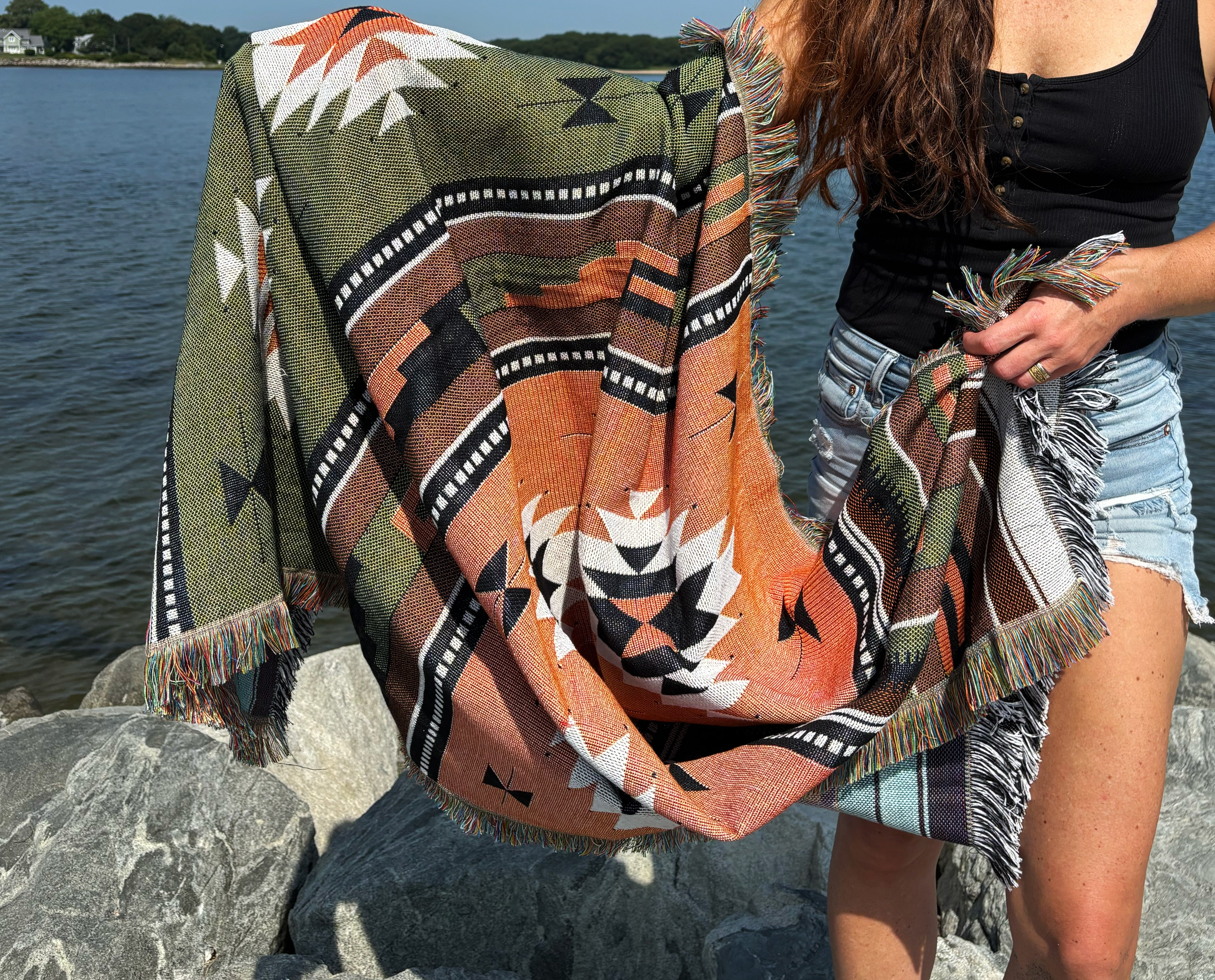 Tierra Woven Gathering Blanket - Inkkas