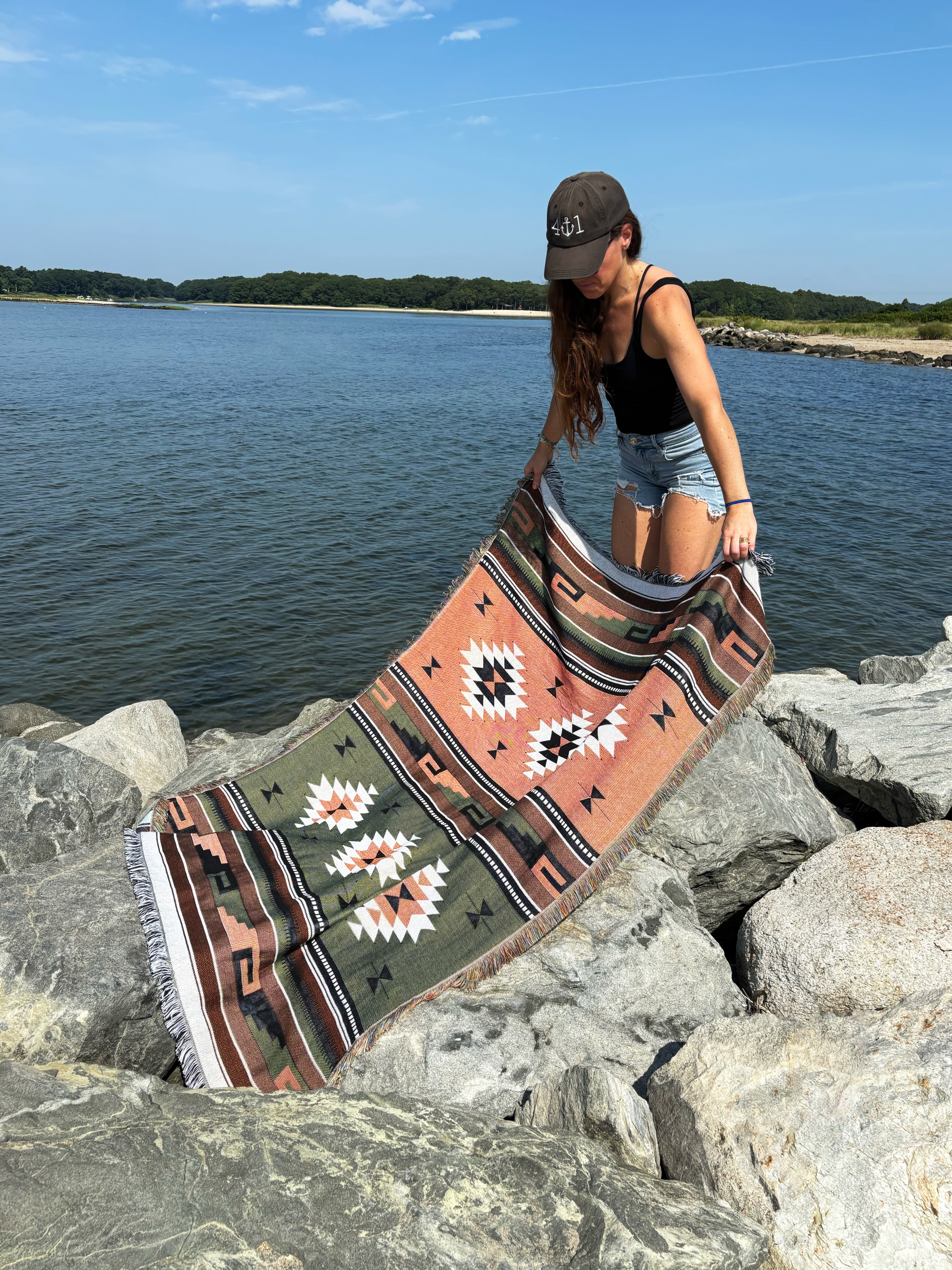 Tierra Woven Gathering Blanket - Inkkas