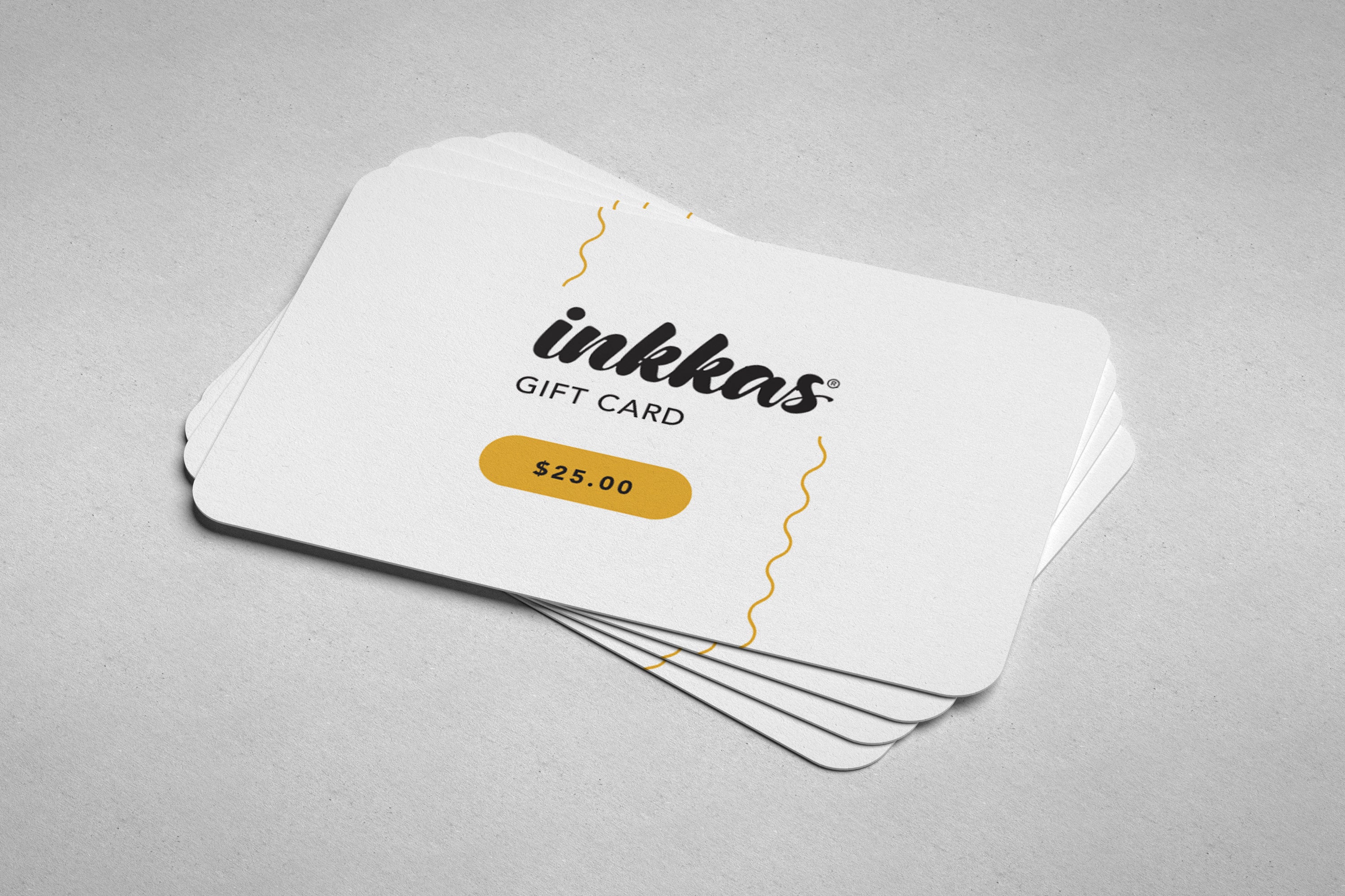 Inkkas Gift Card ($25-$200) - Inkkas