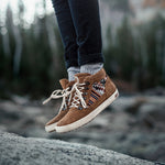 Tan Suede Camping Boot - ML Footwear
