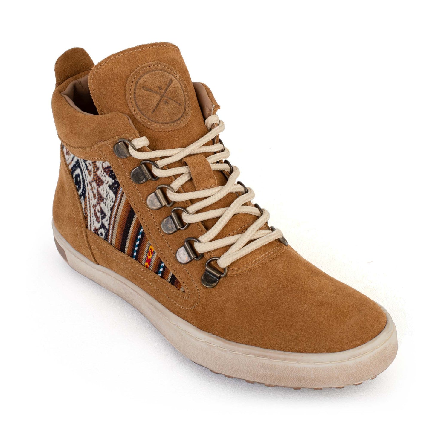 Tan Suede Camping Boot