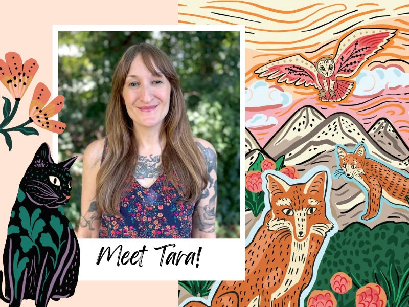 Meet the Artist: Tara Reed — the Miu and Copper designs for Inkkas