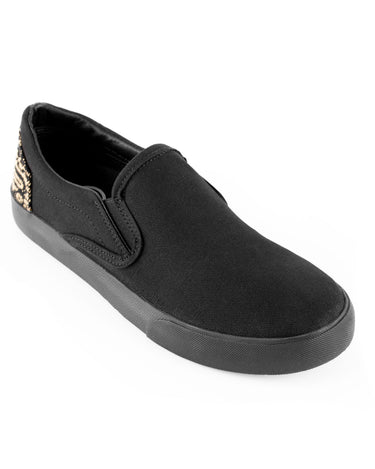 All Black Slip On (Shoe Art Contest) - Inkkas