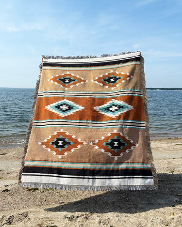 Canyon Woven Gathering Blanket - Inkkas