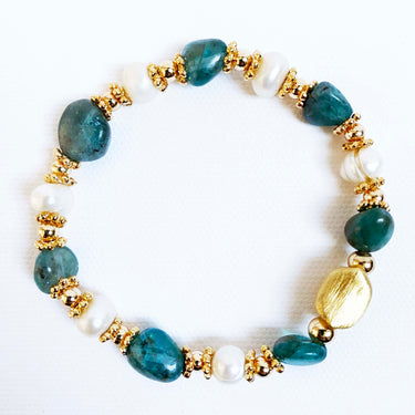 Jade Green Quartz Bracelet