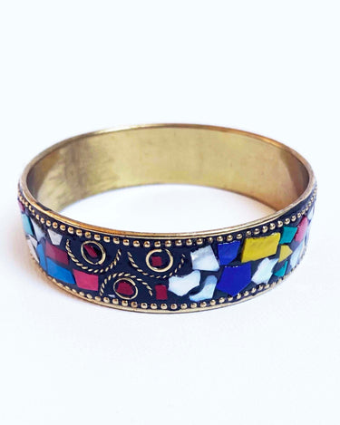 Prism Mosaic Bangle - Inkkas