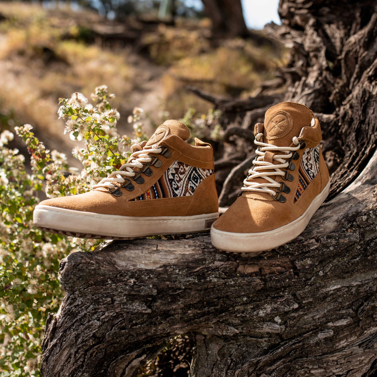 Inkkas tan 2025 suede camping boot