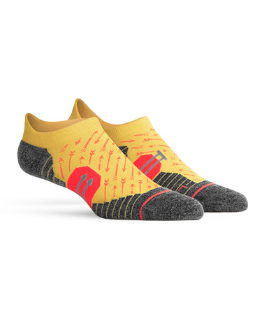 Yellow Glow Ankle Cut Socks - Inkkas