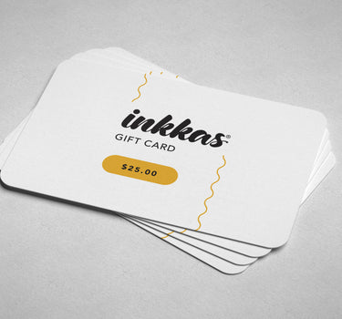 Inkkas Gift Card ($25-$200)
