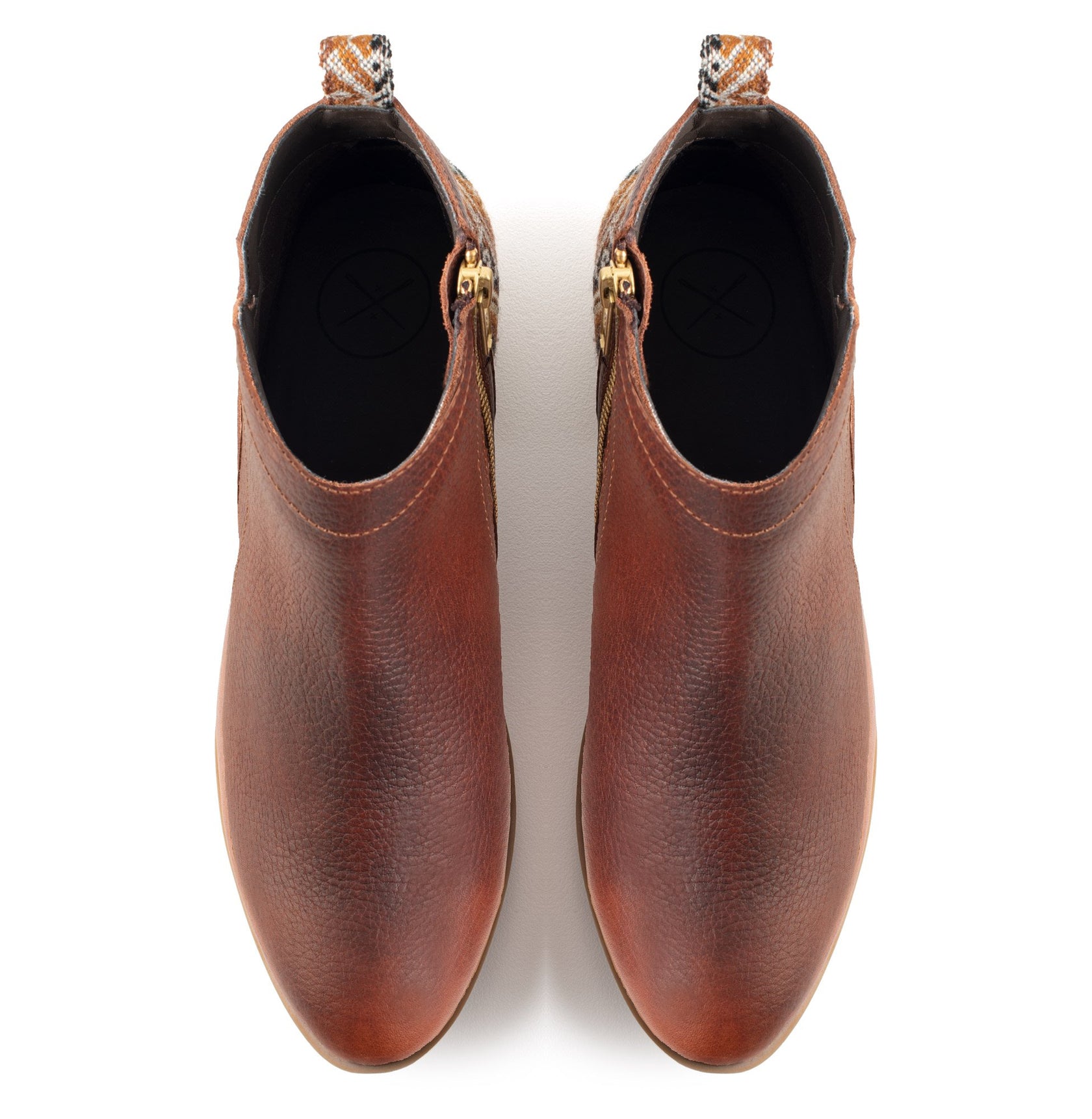 Brown Leather Bootie – Inkkas - Global Footwear