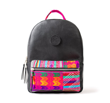 Slate Patchwork Backpack