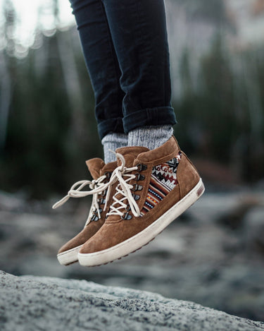 Tan Suede Camping Boot - ML Footwear 